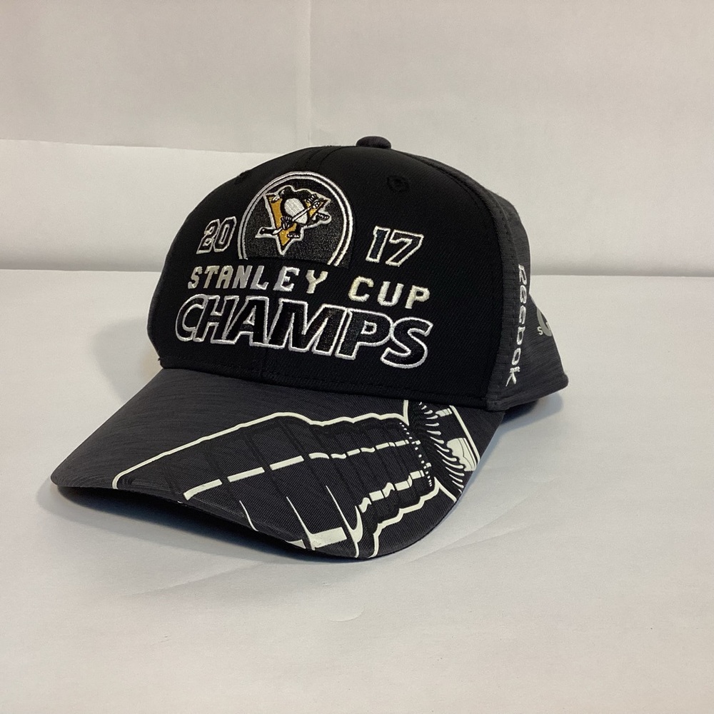 Pittsburgh Penguins 2017 Stanley Cup Champs baseball cap with snap back